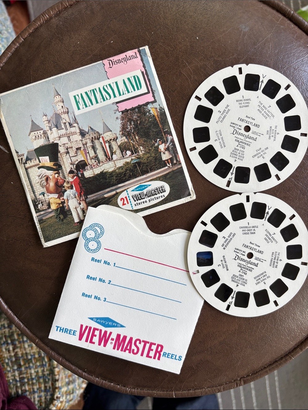 Disneyland Fantasyland View-Master Reel Set - White/Black